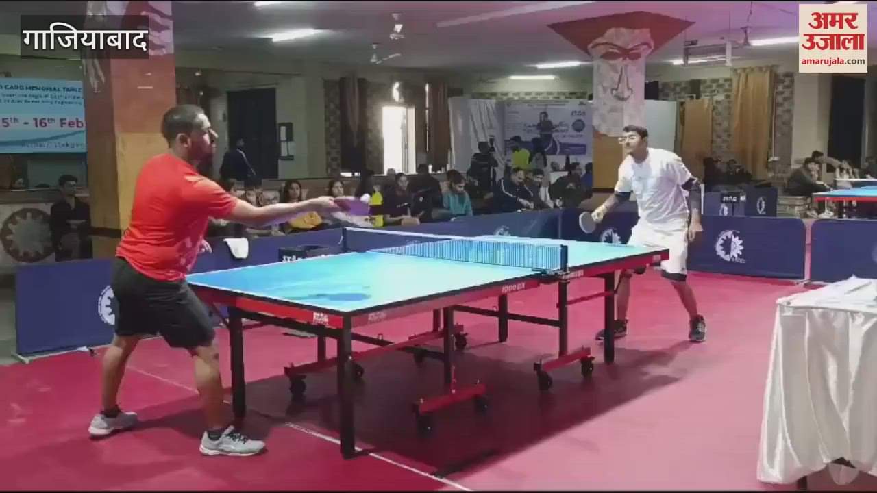 VIDEO : National Table Tennis Competition held in Ghaziabad