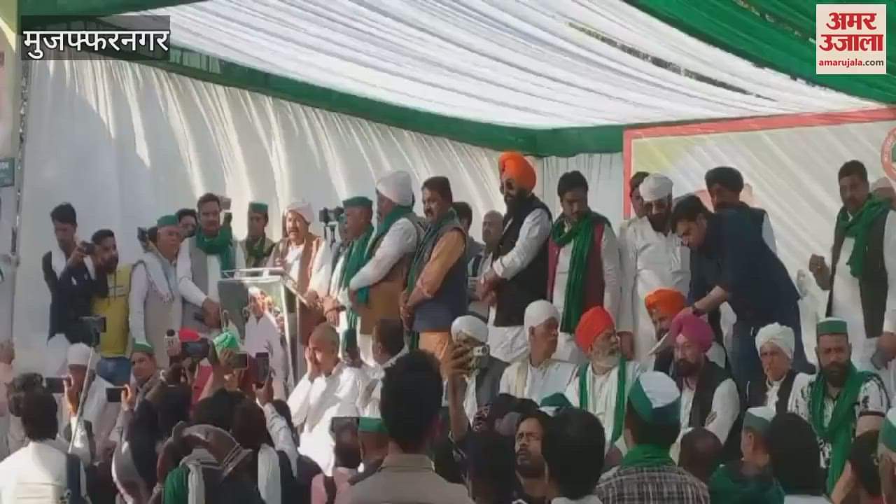 VIDEO : Muzaffarnagar: Rakesh Tikait said - Sugarcane movement is weak, hence CM returned from Baghpat without increasing the prices.