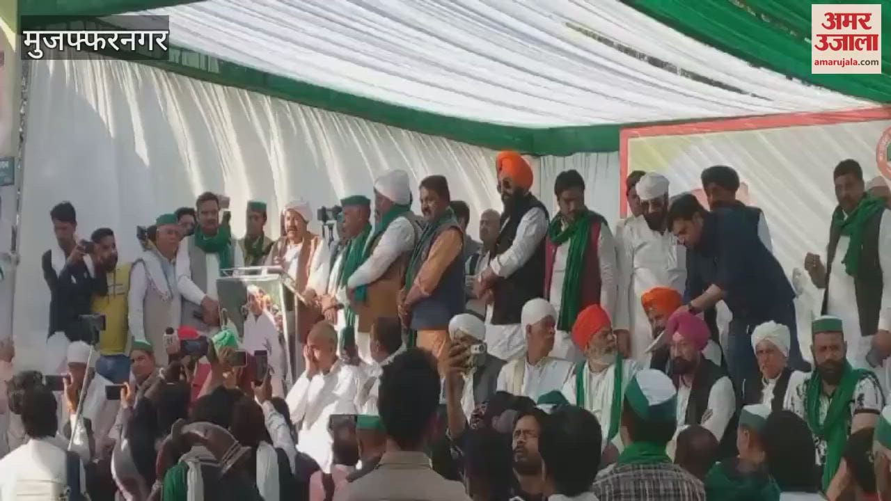 VIDEO : Muzaffarnagar: Rakesh Tikait said - Sugarcane movement is weak, hence CM returned from Baghpat without increasing the prices.