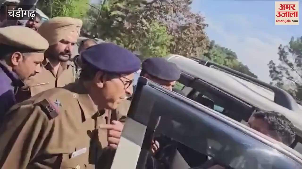 VIDEO : Union Minister Ravneet Singh Bittu Reached Punjab CM House In Chandigarh Ruckus