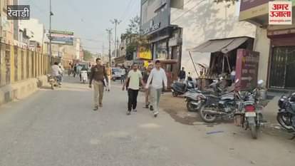 VIDEO : Rewari police following the footsteps of Uttar Pradesh, paraded three caught thieves in the market