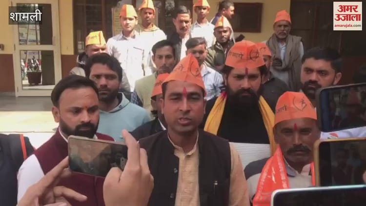 :शामली: बजरंद दल कार्यकर्ताओं ने कलक्ट्रेट में किया प्रदर्शन - Video : Shamli: Bajarand Dal Workers Demonstrated In The Collectorate - Amar Ujala Hindi News Live