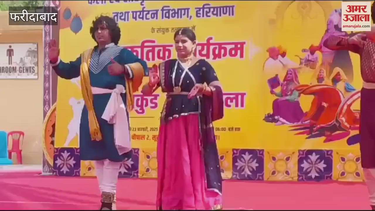 VIDEO : Artists from Kurukshetra performing Kathak dance at Chhoti Chaupal in Faridabad Surajkund fair