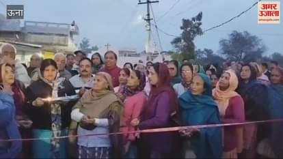 VIDEO : The entrance of the village built 33 years ago was given a new look the main entrance of Raipur Sahoda was renovated