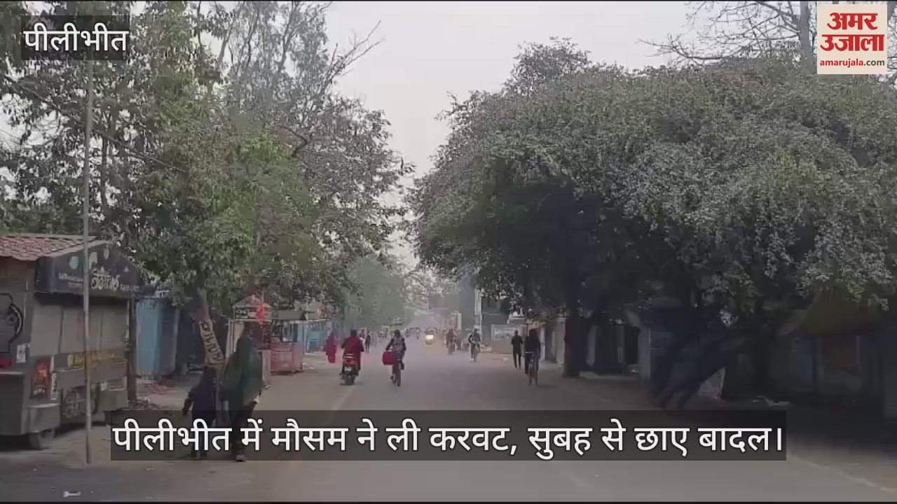 VIDEO : Weather took turn in Pilibhit possibility of rain