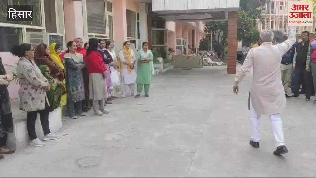 VIDEO : Residents of Vidyut Nagar in Hisar announced boycott of municipal elections