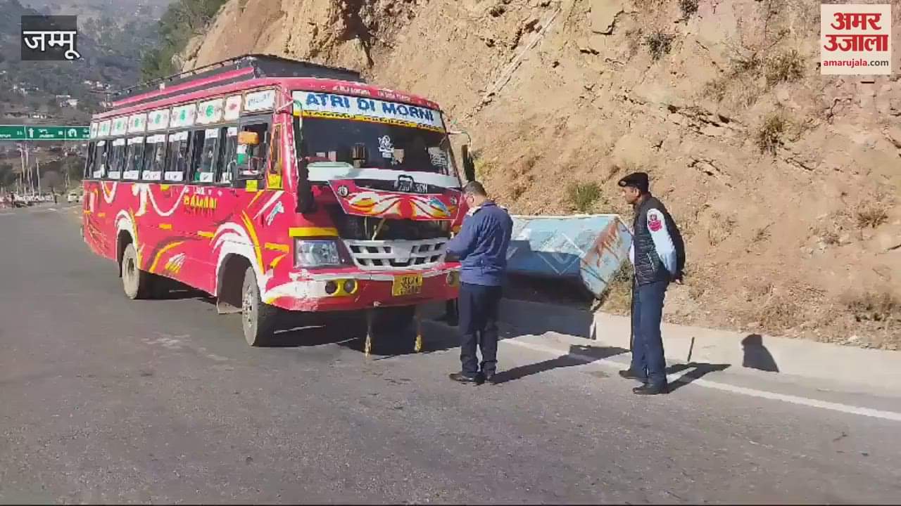 VIDEO : Traffic police set up a block in Chinani, took action against those violating the rules
