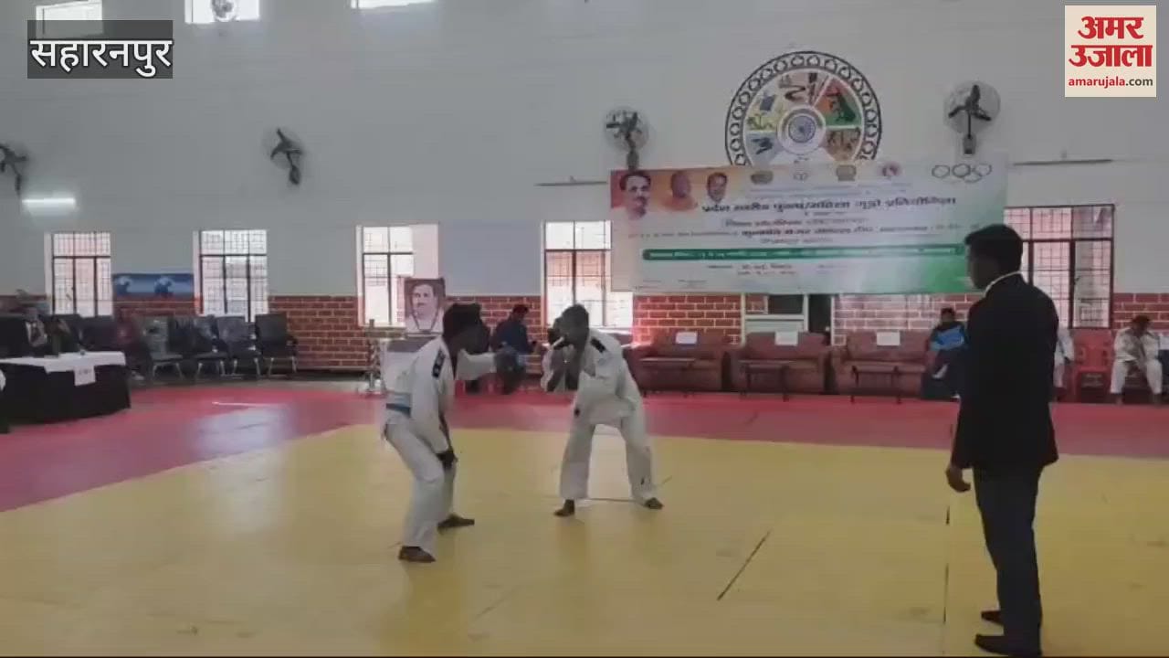 VIDEO : Saharanpur: Players clash in judo competition