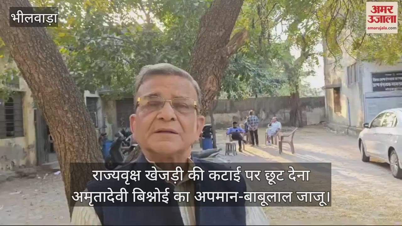 Bhilwara: Allowing the Cutting of State Tree Khejri is an Insult to Amrita Devi Bishnoi- Babulal Jaju