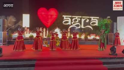 VIDEO : Events held under Taj Mahotsav at taj selfie point