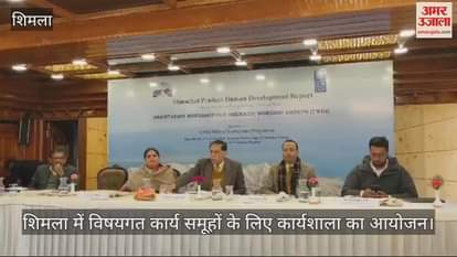 VIDEO : Workshop for thematic working groups organised in Shimla