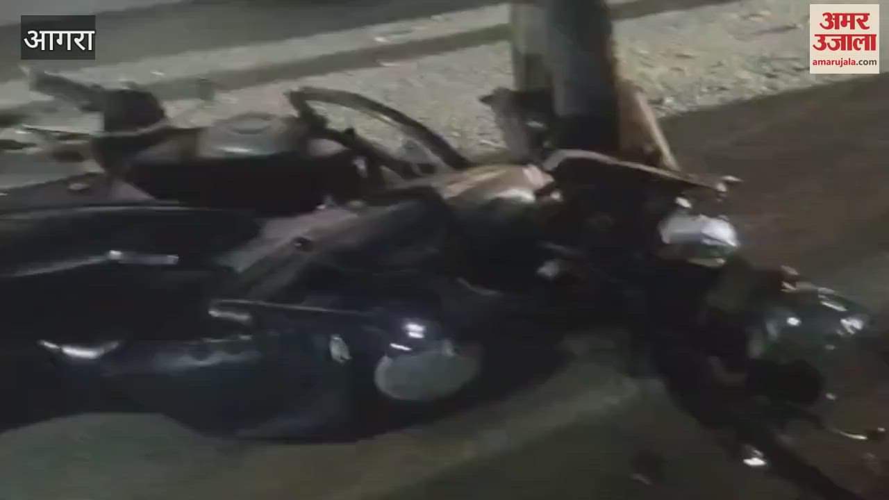 VIDEO : Huge head-on collision between bikes two youths died