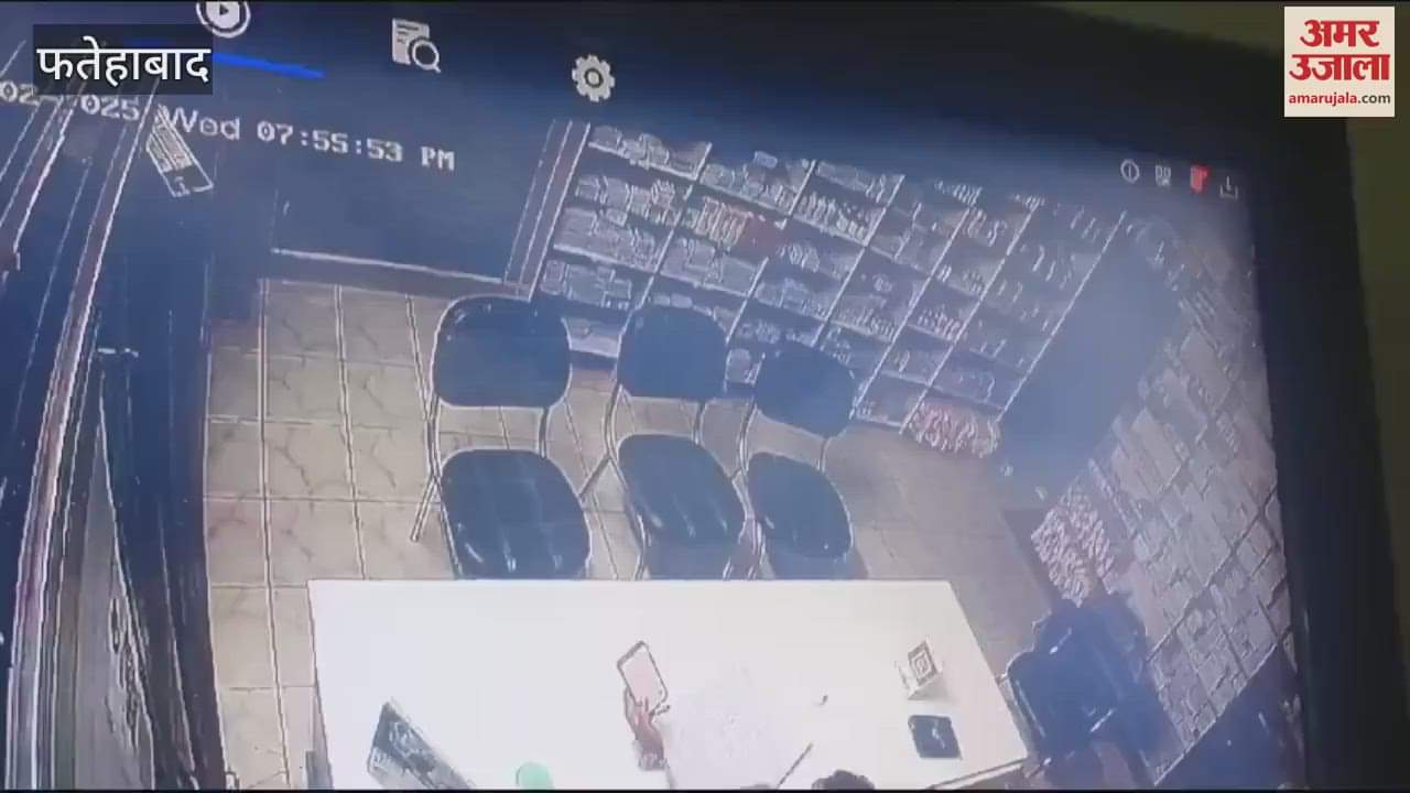 VIDEO : Robbery at gunpoint in Tohana, Fatehabad, police register case