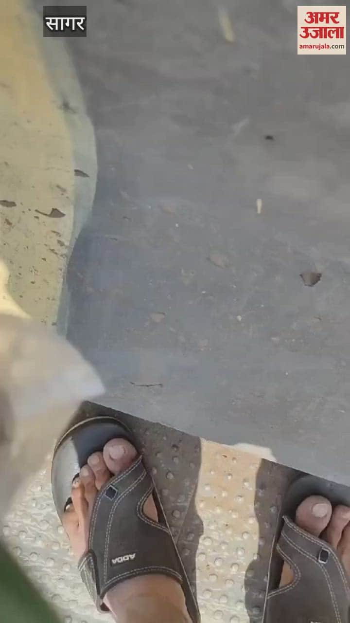 Sagar News: While taking a selfie, a woman fell into the lake from the elevated corridor, police rescued her