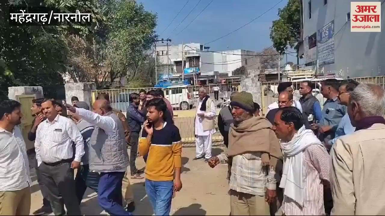 VIDEO : नारनौल में व्यापारी के सरसों के 12 कट्टे चोरी, मंडी के गेट पर लगाया ताला