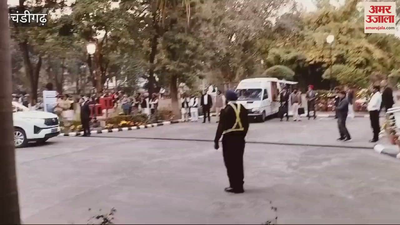 VIDEO : चंडीगढ़ में किसानों के साथ बैठक के लिए पहुंचे केंद्रीय मंत्री शिवराज चौहान