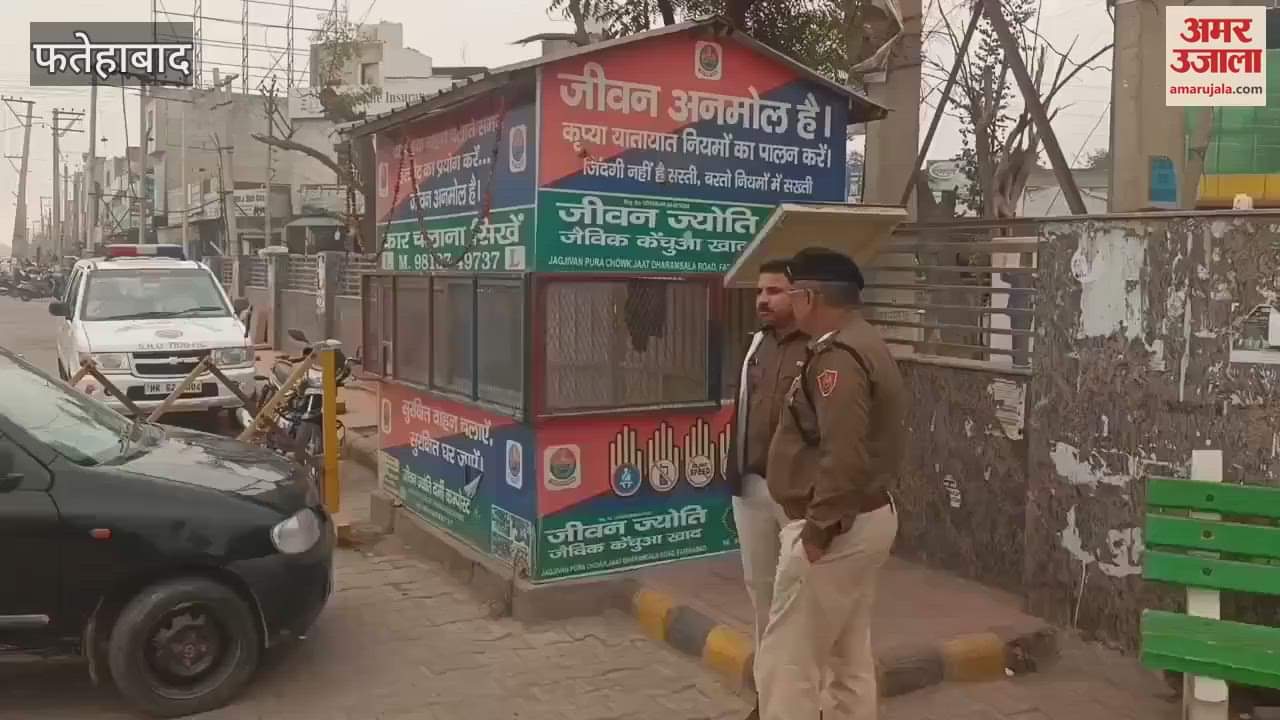 VIDEO : Fatehabad police became strict against drivers who drive with black films on their vehicles