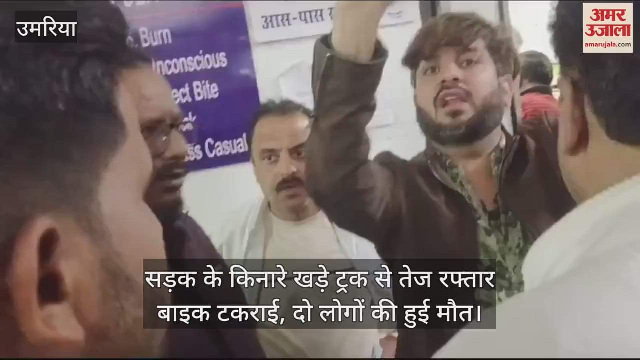 A high speed bike collided with a truck parked on the side of the road