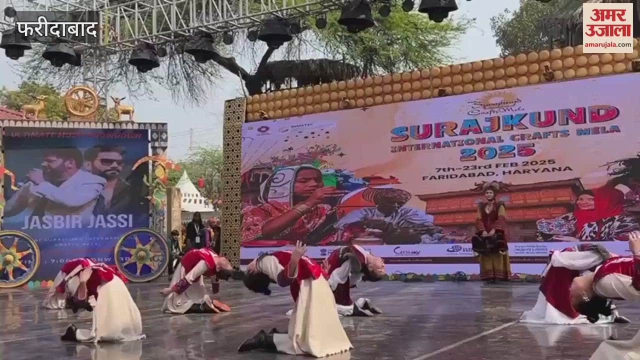 VIDEO : Kyrgyzstan's artists gave excellent presentation in Surajkund fair
