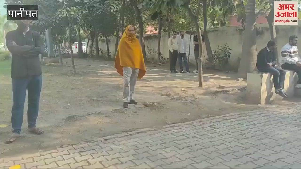 VIDEO : In Panipat, a truck crushed a mother and son riding a motorcycle, both died