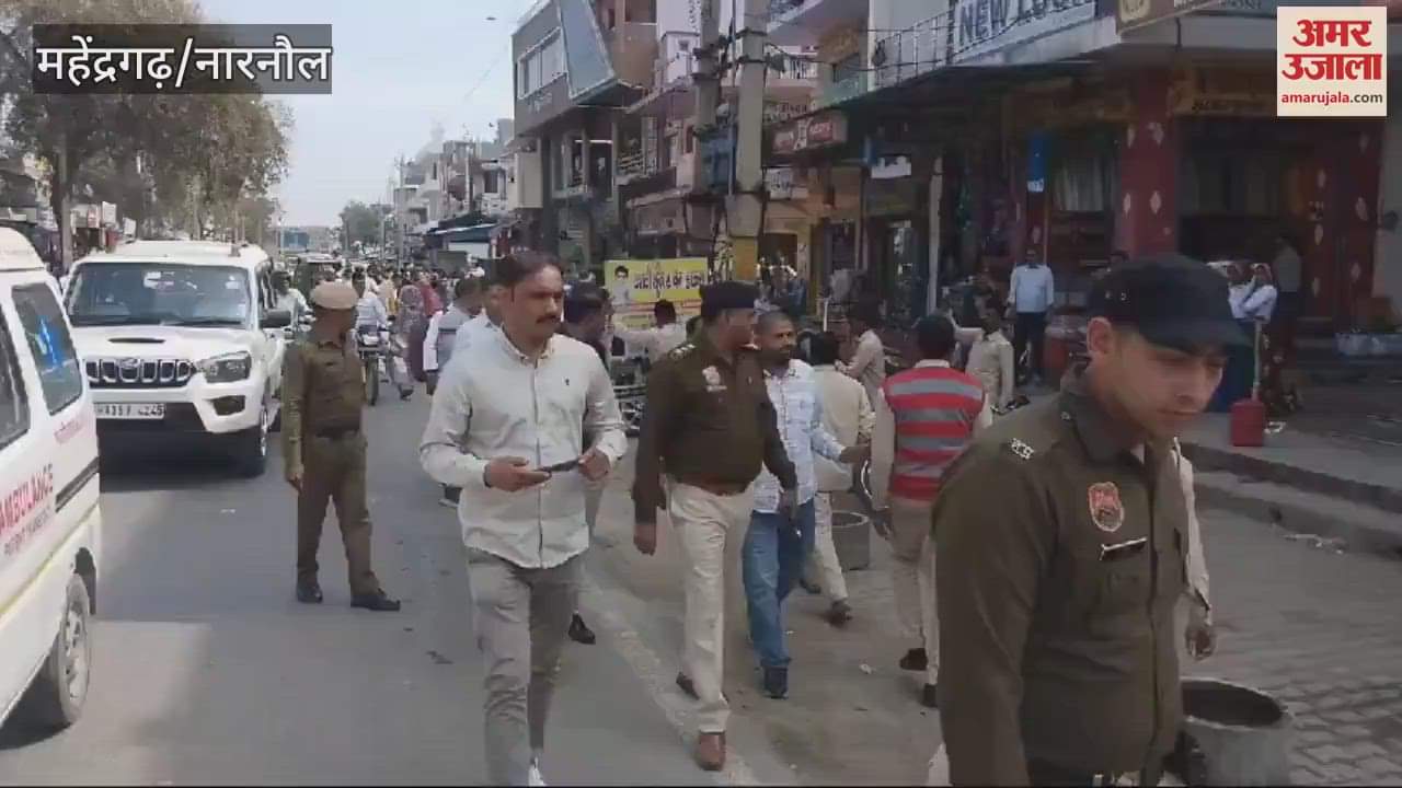 VIDEO : Anti-encroachment drive was carried out under the leadership of SDM in Narnaul, causing panic among shopkeepers