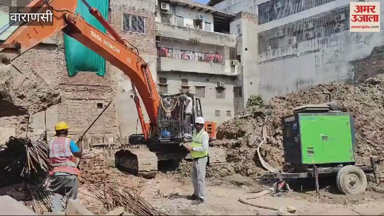 VIDEO : Ropeway construction work started in Varanasi work continues on Godaulia development will be seen soon