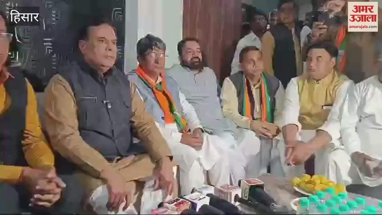 VIDEO : Former minister Captain Abhimanyu said; International airport will be built in Hisar, MPs should keep their resignation ready