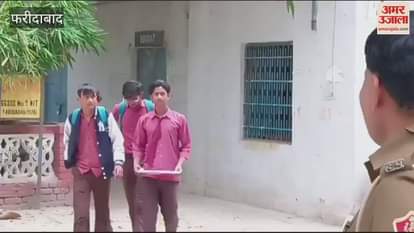 VIDEO : Students returning after giving Class 12 English paper in Faridabad