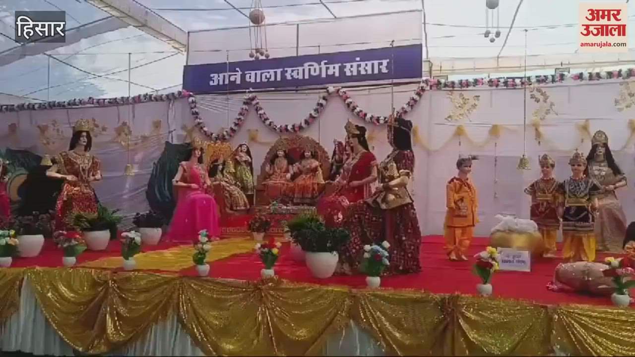 VIDEO : 'Pip Stress Tracker' machine will tell your stress level, spiritual mega fair started in Hisar