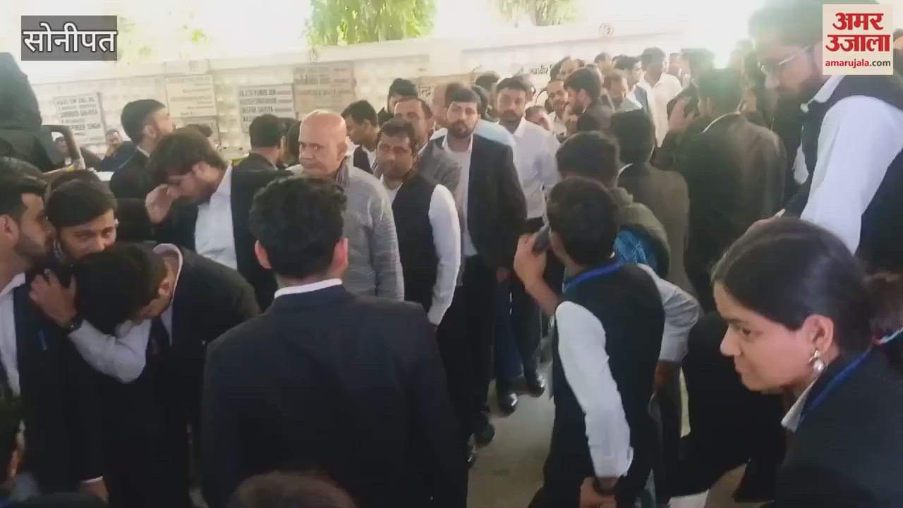 VIDEO : Sonipat District Bar Association elections, more than 800 voters have voted till 2 pm