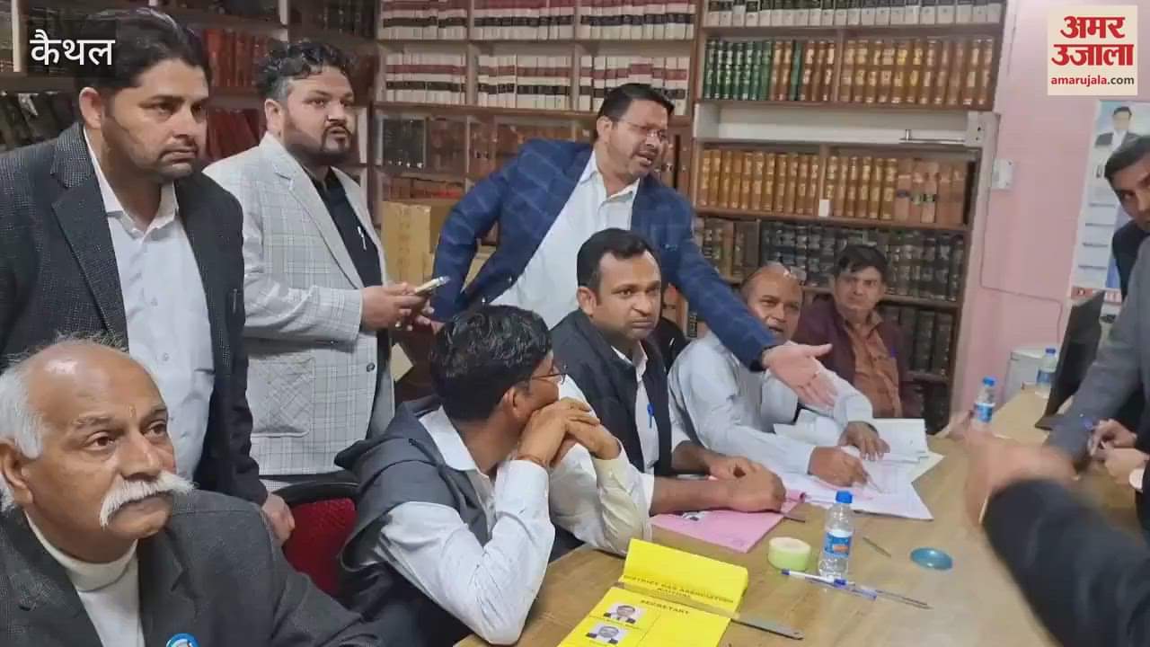 VIDEO : Kaithal District Bar Association executive election continues, enthusiasm among lawyers