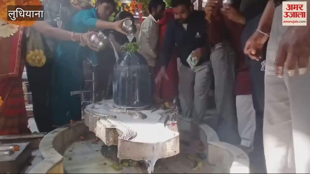 VIDEO : Devotees flocked to temples on Shivratri in Ludhiana