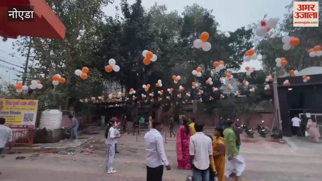 VIDEO : Devotees offered prayers in temples on Mahashivratri in noida
