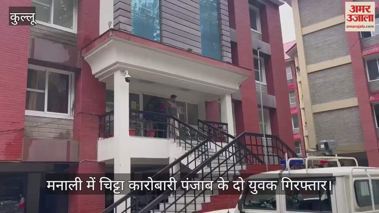 VIDEO : Two Punjab youths arrested for chitta business in Manali