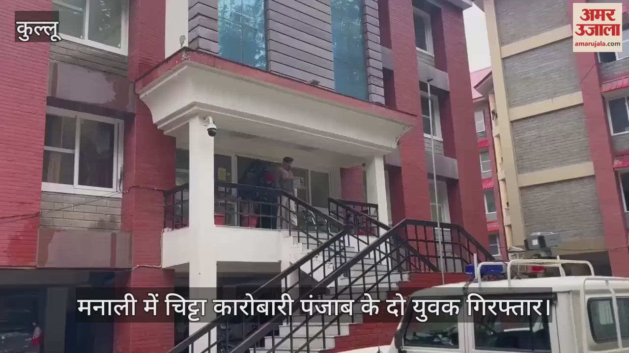 VIDEO : Two Punjab youths arrested for chitta business in Manali