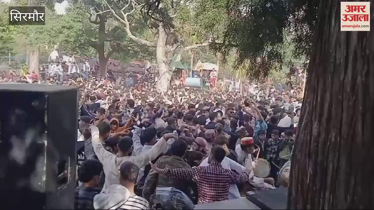VIDEO : Celebration of the holy festival of Mahashivratri in Sirmaur crowd in all the temples of the district