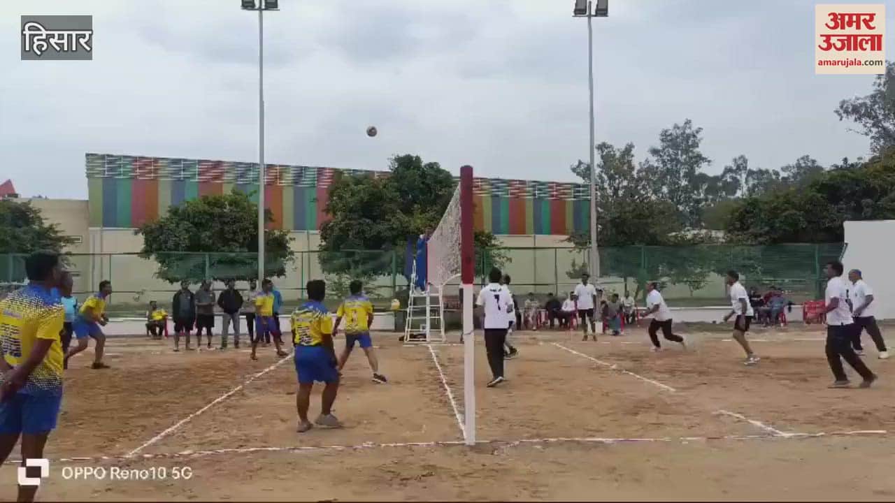 VIDEO : All India Vice-Chancellor Volleyball Tournament begins at Hisar LUVAAS