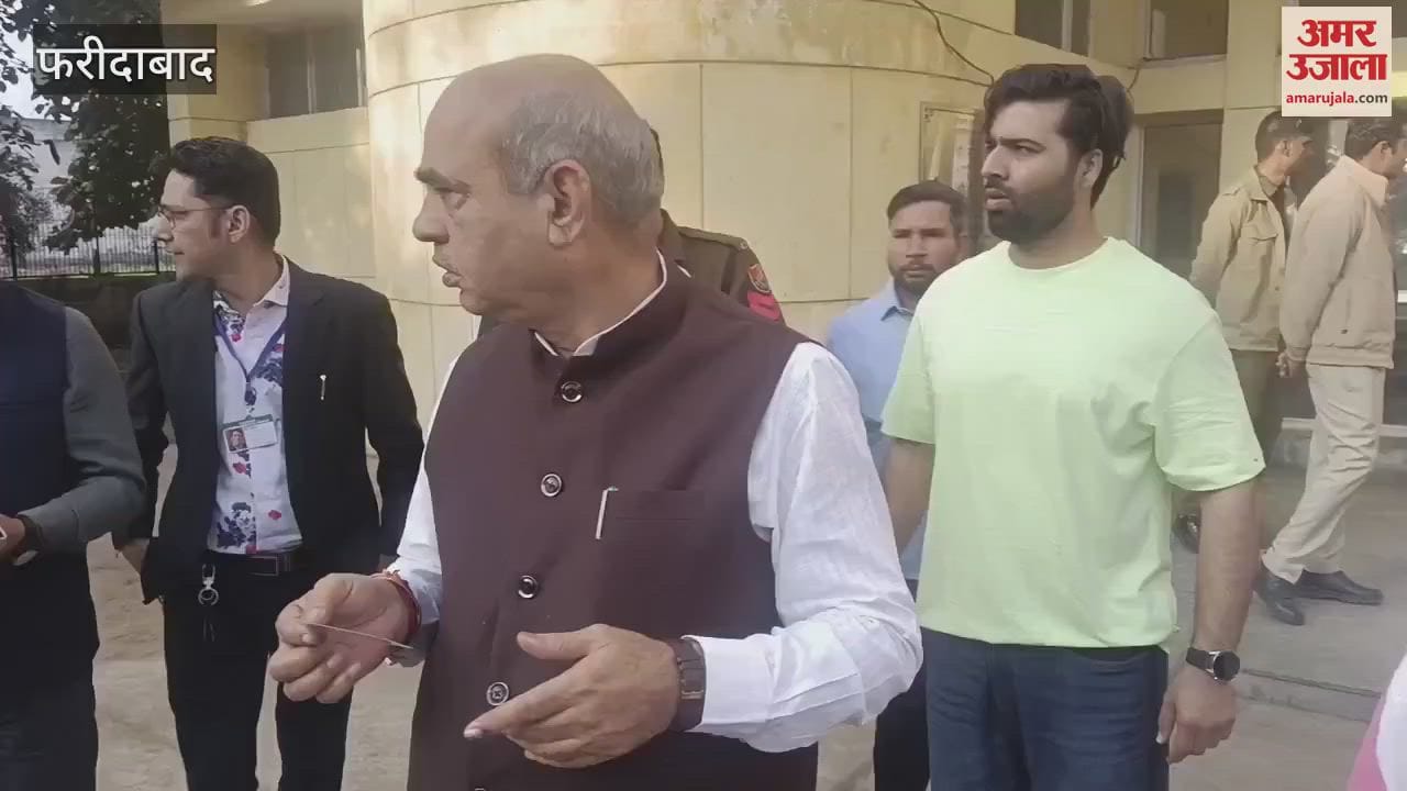 VIDEO : Faridabad Municipal Corporation Elections, Big statement by Union Minister Krishan Pal Gurjar after casting vote