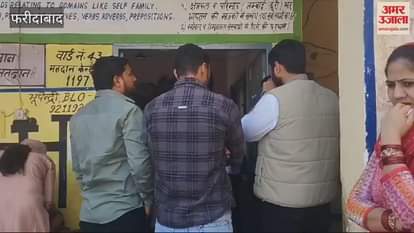 VIDEO : Faridabad Municipal Corporation Election, EVM malfunctioned at booth number 1197 of ward 43, voting affected