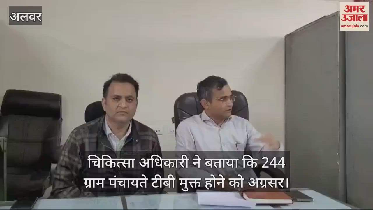 Alwar News: 244 gram panchayats of Alwar district will soon be declared TB free
