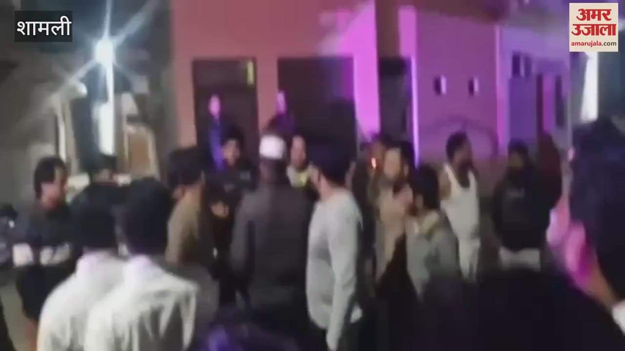 VIDEO : Shamli: Horse riding of former District President of Bhim Army stopped in Jalalabad... Accusations on people of other community