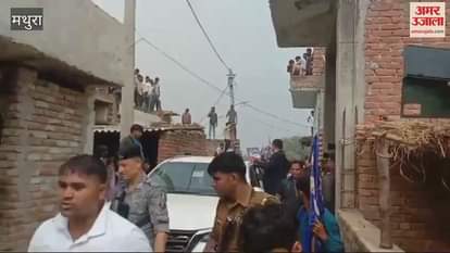 VIDEO : The crowd gathered so much for Chandrashekhar Azad, the police were left sweating.