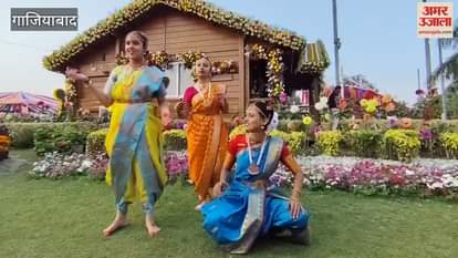 VIDEO : grand flower show organized at Land Craft Society