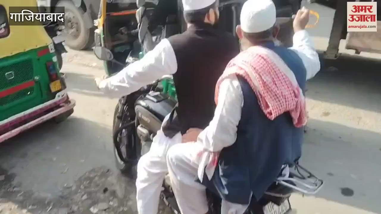 VIDEO : Jam situation due to heavy vehicles and three wheelers on Mussoorie NH 9 underpass service road