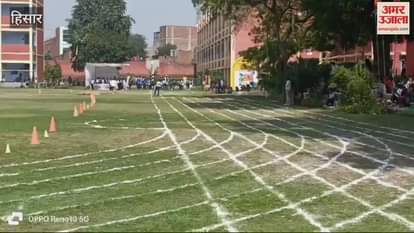 VIDEO : Annual sports competition started in Fatehchand Mahavidyalaya of Hisar