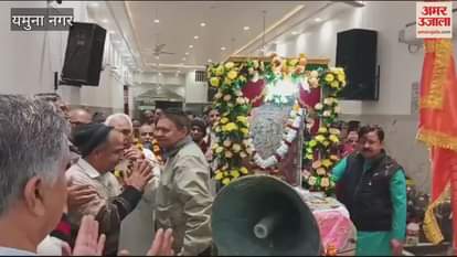 VIDEO : जगाधरी में श्रीराम नवमी के उपलक्ष्य में निकाली प्रभातफेरी