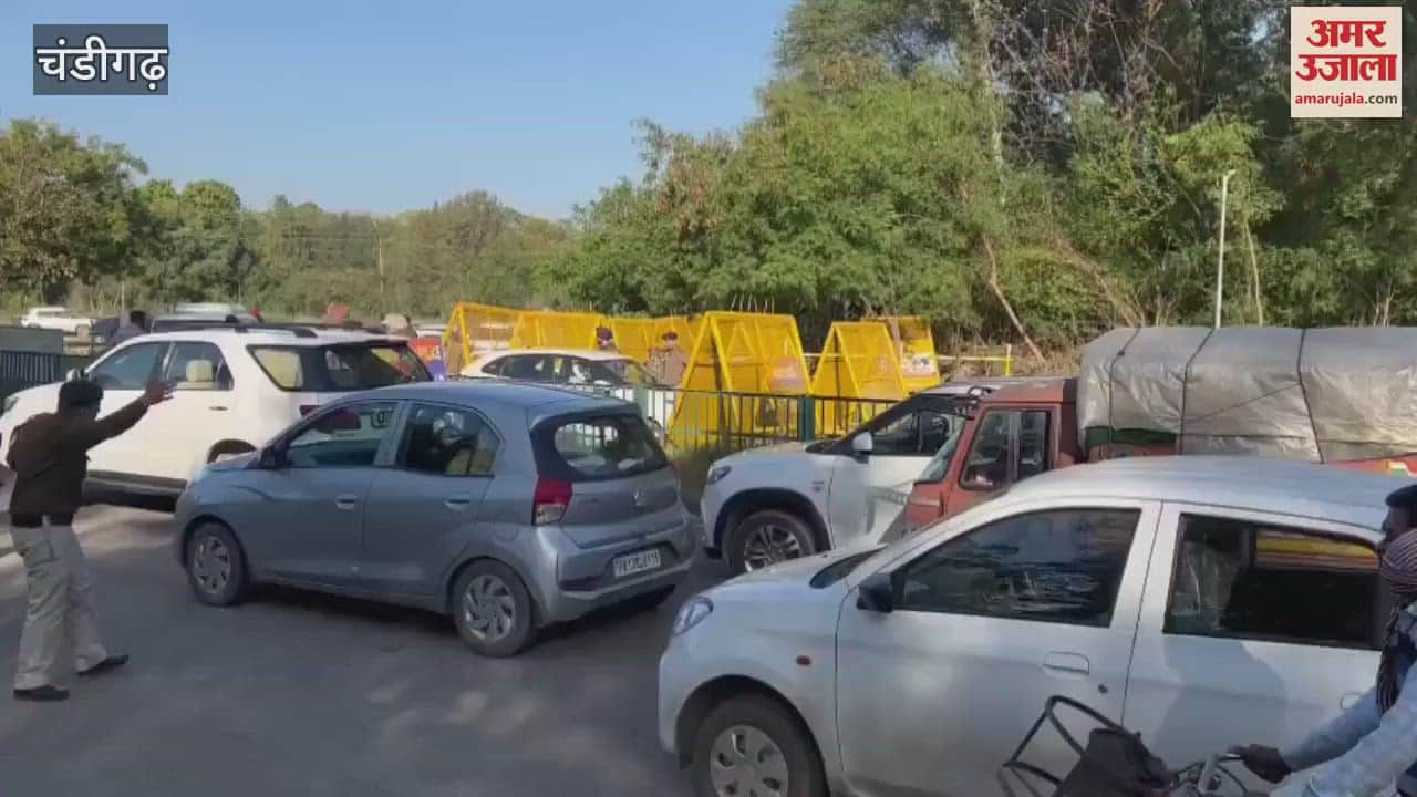 VIDEO : Farmers' march today, all entry points in Chandigarh sealed