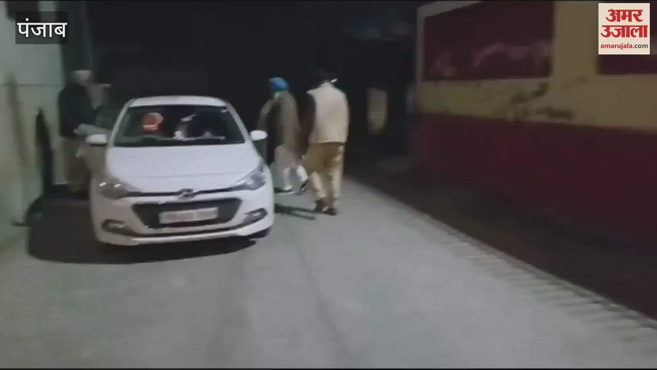 VIDEO : Farmer leader Binder Singh Golewala was detained by the police in Faridkot