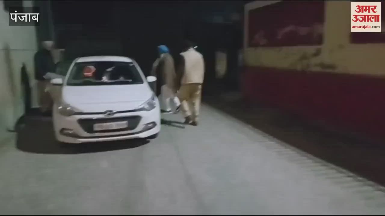 VIDEO : Farmer leader Binder Singh Golewala was detained by the police in Faridkot