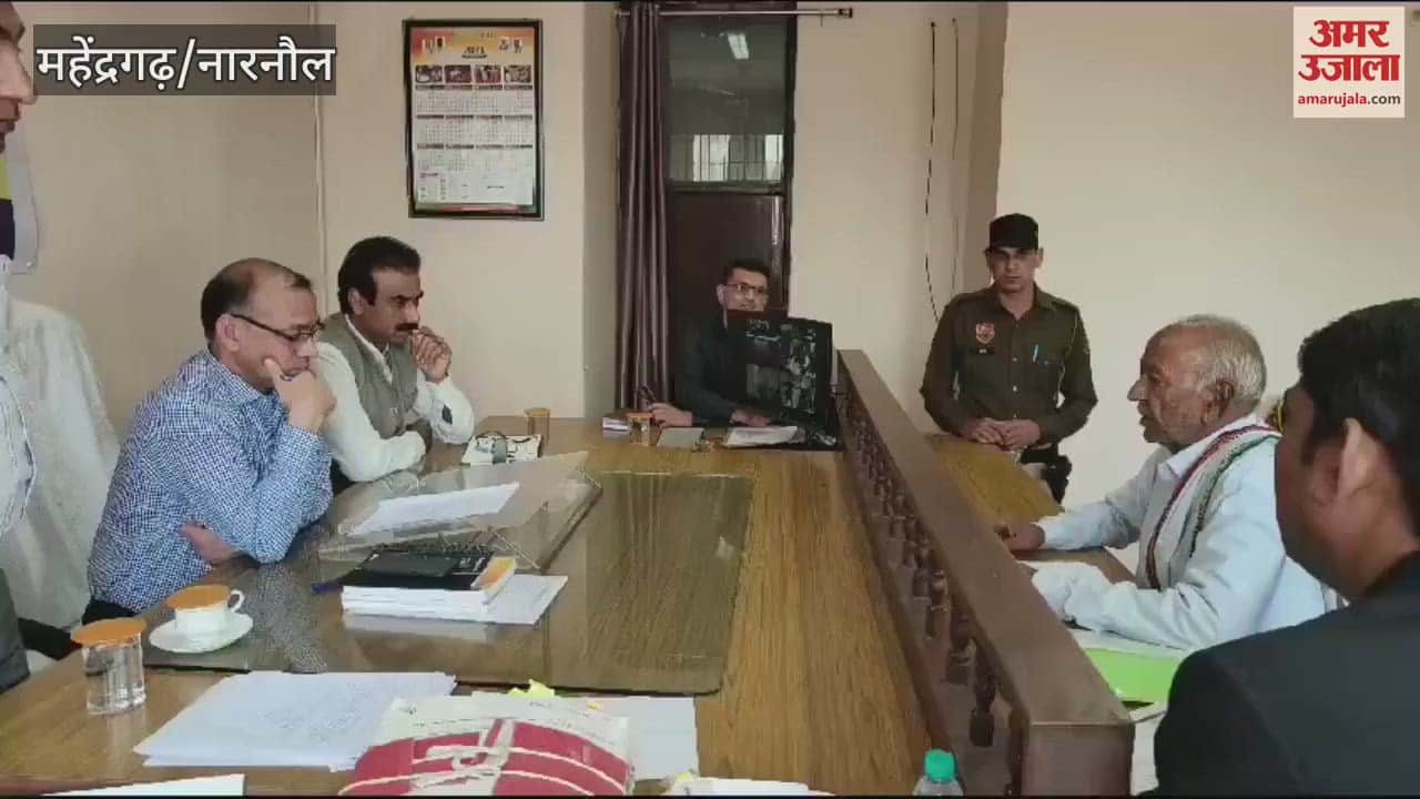 VIDEO : Solution camp organized in Mahendragarh Mini Secretariat, 43 complaints heard